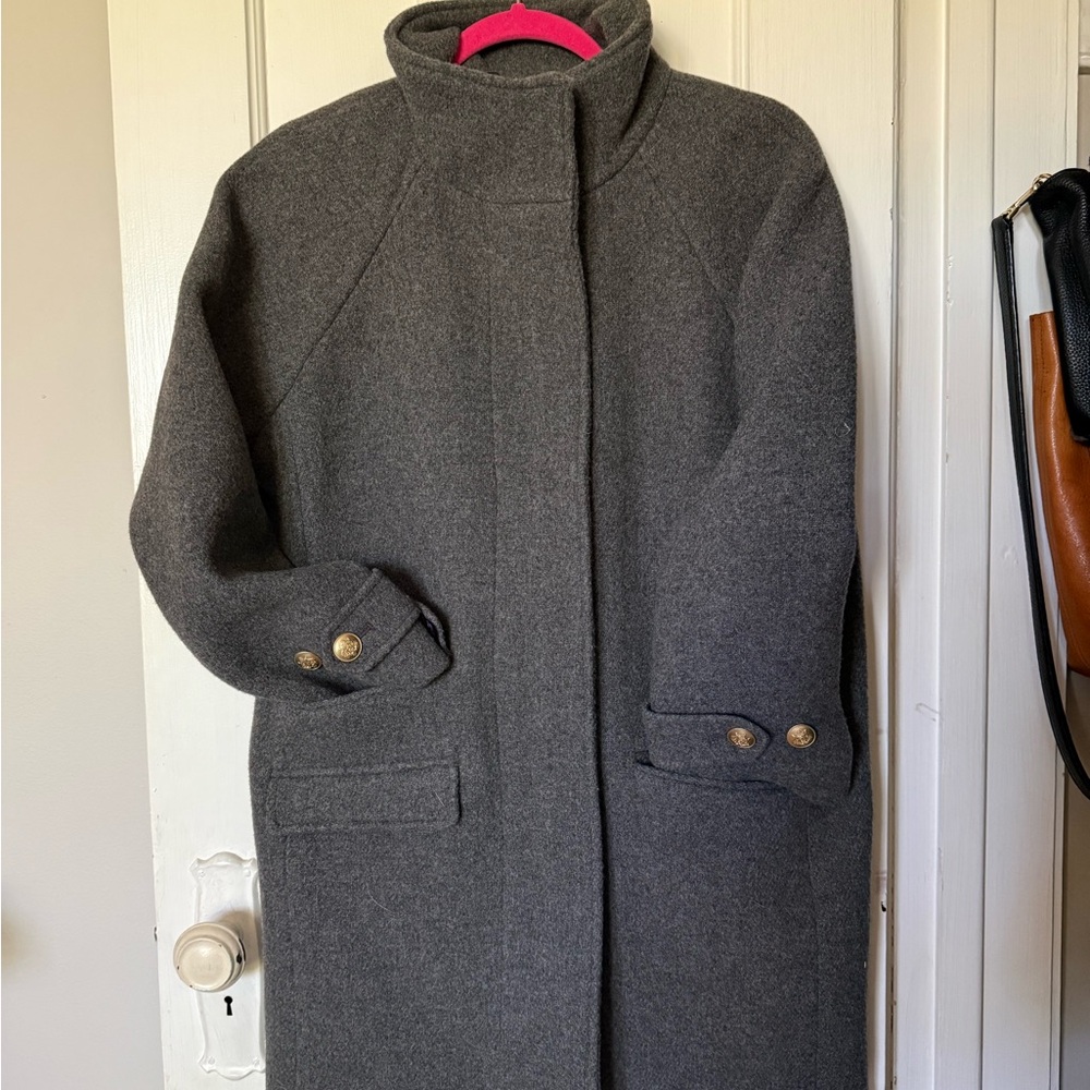 Jcrew Toscana Wool Blend Jacket